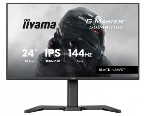 MONITOR IIYAMA 24 PULGADAS RESOLUCI&Oacute;N FULL HD (1920X1080), PANEL IPS, 1 MS (MPRT), 100 HZ, BRILLO 250, CONTRASTE 1300:1, HDMI, DISPLAYPORT, USB HUB, ALTAVOCES, SOPORTE AJUSTABLE, FLICKER‑FREE, LOW BLUE LIGHT.
