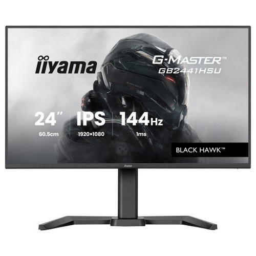 MONITOR IIYAMA 24 PULGADAS RESOLUCIÓN FULL HD (1920X1080), PANEL IPS, 1 MS (MPRT), 100 HZ, BRILLO 250, CONTRASTE 1300:1, HDMI, DISPLAYPORT, USB HUB, ALTAVOCES, SOPORTE AJUSTABLE, FLICKER‑FREE, LOW BLUE LIGHT.-MR16 MONITOR IIYAMA 24 PULGADAS RESOLUCIÓN FULL HD (1920X1080), PANEL IPS, 1 MS (MPRT), 100 HZ, BRILLO 250, CONTRASTE 1300:1, HDMI, DISPLAYPORT, USB HUB, ALTAVOCES, SOPORTE AJUSTABLE, FLICKER‑FREE, LOW BLUE LIGHT.