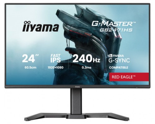 iiyama GB2471HS-B1 pantalla para PC 60,5 cm (23.8") 1920 x 1080 Pixeles Negro-MR17 iiyama GB2471HS-B1 pantalla para PC 60,5 cm (23.8") 1920 x 1080 Pixeles Negro