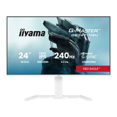 iiyama G-MASTER GB2471HSU-W1 pantalla para PC 60,5 cm (23.8") 1920 x 1080 Pixeles Blanco-MR19 iiyama G-MASTER GB2471HSU-W1 pantalla para PC 60,5 cm (23.8") 1920 x 1080 Pixeles Blanco