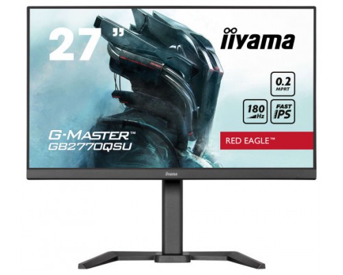 iiyama G-MASTER GB2770QSU-B6 pantalla para PC 68,6 cm (27") 2560 x 1440 Pixeles 2K Ultra HD LCD Negro