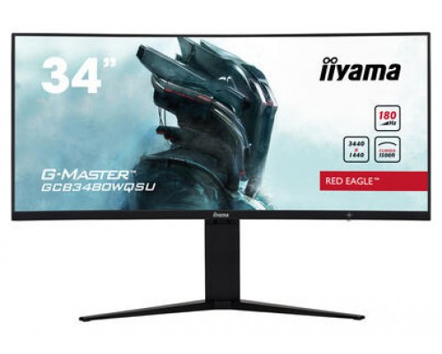 MONITOR IIYAMA 34" GAMING CURVO, UWQHD, 180HZ, 0,4 MS, HDMI, DISPLAYPORT