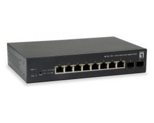 SWITCH SEMIGESTIONABLE LEVEL ONE GEP-1051 10P 8xGb PoE