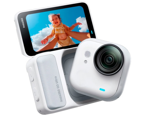 INSTA360 GO ULTRA STANDARD BUNDLE ARCTIC WHITE / C&Aacute;MARA DE ACCI&Oacute;N 4K