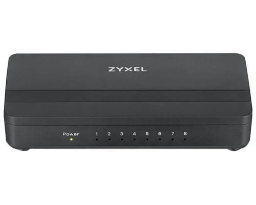 Zyxel GS-108S v2 Gigabit Ethernet (10/100/1000) Negro