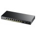 Zyxel GS1100-10HP No administrado Gigabit Ethernet (10/100/1000) Energía sobre Ethernet (PoE) 1U Negro