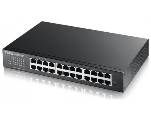 Zyxel GS1900-24E Gestionado L2 Gigabit Ethernet (10/100/1000) Negro