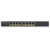 Zyxel GS1900-8HP v3 PoE Gestionado L2 Gigabit Ethernet (10/100/1000) Energía sobre Ethernet (PoE) Negro