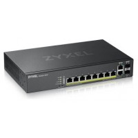 Zyxel GS2220-10HP-EU0101F switch Gestionado L2 Gigabit Ethernet (10/100/1000) Energía sobre Ethernet (PoE) Negro