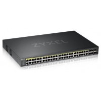 Zyxel GS2220-50HP-EU0101F switch Gestionado L2 Gigabit Ethernet (10/100/1000) Energía sobre Ethernet (PoE) Negro