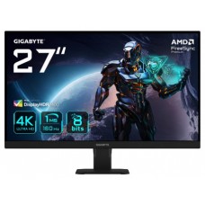 GIGABYTE GS27U 27” Monitor de juegos UHD - 3840 x 2160 (UHD), 160Hz, 1ms, 350 cd/m², Display HDR400, HDMI 2.1, DisplayPort 1.4