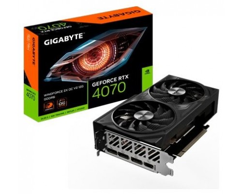 VGA NVIDIA RTX 4070 WINDFORCE 2X OC V2 12 GB GIGABYTE (Espera 4 dias)