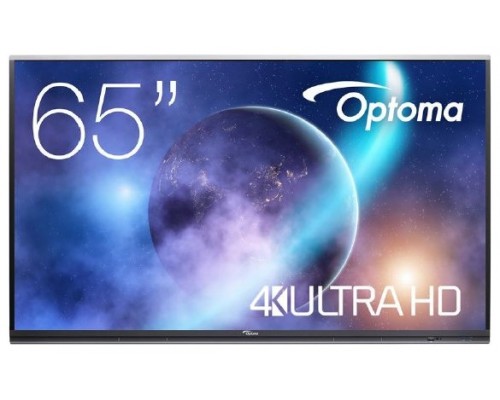 OPTOMA Pantalla interactiva LED  5652RK 65/ 4GB/32GB 4K/Android 9,Sistema tactil W7-8-10-11