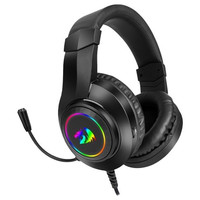 Redragon - HYLAS Auricular Gaming RGB 3.5mm Microfono-4SX Redragon - HYLAS Auricular Gaming RGB 3.5mm Microfono