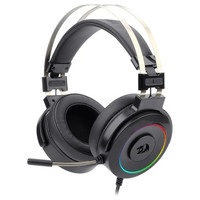 Redragon - LAMIA Auricular Gaming RGB USB Negro-9SX Redragon - LAMIA Auricular Gaming RGB USB Negro