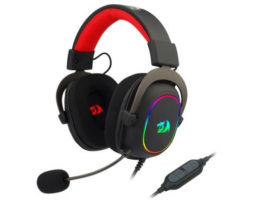 Redragon - ZEUS X Auricular Gaming RGB Virtual 7.1 USB