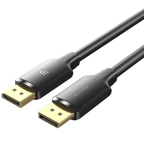 CABLE DISPLAYPORT/M A DISPLAYPORT/M 5 M NEGRO VENTION (Espera 4 dias)-SX3 CABLE DISPLAYPORT/M A DISPLAYPORT/M 5 M NEGRO VENTION (Espera 4 dias)
