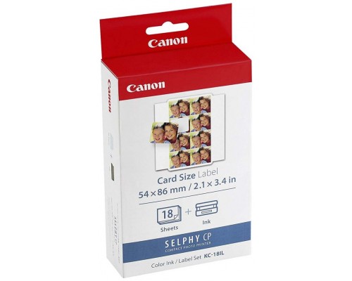 Canon Video-Impresora CP-10 Cartucho + 18 etiquetas