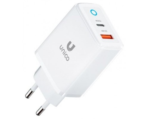 CARGADOR UNICO DUAL TIPO C Y USB A  65W