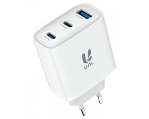 CARGADOR UNI TRIPLE TIPO C DOBLE USB A 65W