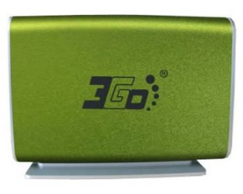 CAJA EXTERNA HDD 3.5" SATA-USB 3GO VERDE LIMA