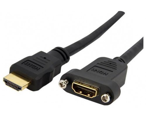 STARTECH CABLE HDMI 91CM MONTAJE EN PANEL