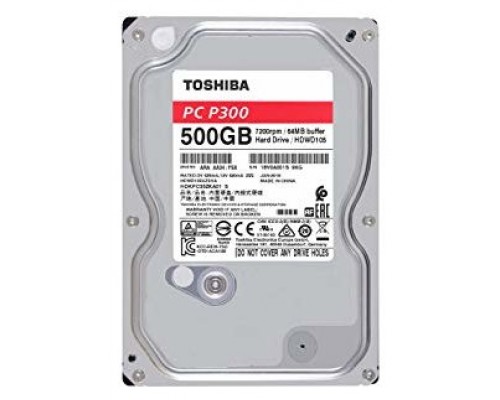 HD 3.5" 500GB TOSHIBA 3.5"" P300 SATA3 7200RPM 64MB