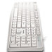 NGS HERITAGE teclado Universal USB QWERTY Espa&ntilde;ol Blanco