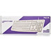 NGS HERITAGE teclado Universal USB QWERTY Espa&ntilde;ol Blanco