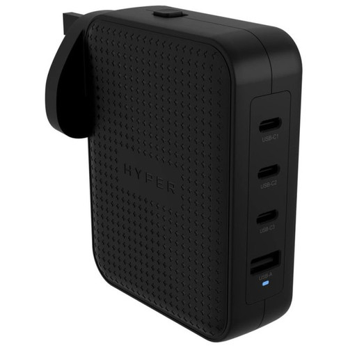 HYPER HJ1001BKWWGL cargador de dispositivo móvil Mando de videoconsola, Teléfono móvil, Netbook, Portátil, Smartphone, Tableta Negro Corriente alterna Carga rápida Interior-DI26 HYPER HJ1001BKWWGL cargador de dispositivo móvil Mando de videoconsola, Teléfono móvil, Netbook, Portátil, Smartphone, Tableta Negro Corriente alterna Carga rápida Interior