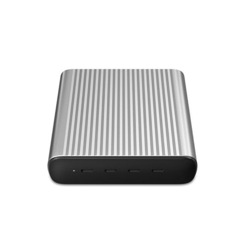 HYPER 245W GaN Desktop Charger Portátil, Smartphone, Tableta Negro, Plata Corriente alterna, BaterÃa Carga rápida Interior-DI34 HYPER 245W GaN Desktop Charger Portátil, Smartphone, Tableta Negro, Plata Corriente alterna, BaterÃa Carga rápida Interior