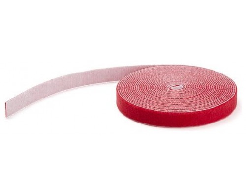 STARTECH CINTA DE VELCRO SUJETACABLE 15M ROJO