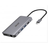 DOCK ACER 12IN1 USB-C TO 2xUSB3.2, 2xUSB2.0, 1xSD/TF, 2xHDMI, 1xPD, 1xDP, 1xRJ45 3.5JACK