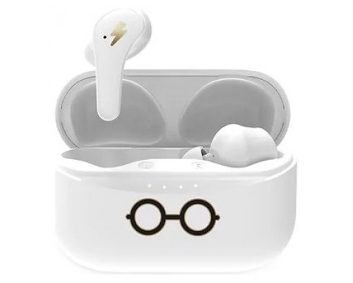 AURICULARES TWS EARPODS GAFAS Y RAYO HARRY POTTER BLANCO OTL TECHNOLOGIES REDSTRING HP0854 (Espera 4 dias)