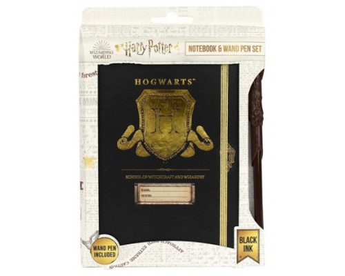 SET DE CUADERNO Y BOLÍGRAFO HARRY POTTER HOGWARTS BLUE SKY REDSTRING HP148482