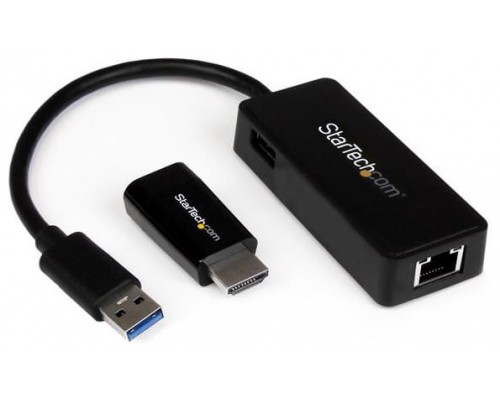 STARTECH JUEGO ADAPTADORES HDMI A VGA Y ETH. GIGAB