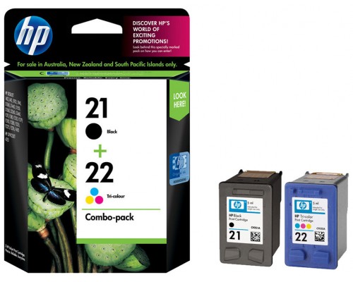 TINTA HP SD367AE PACK Nº 21 / Nº 22 PACK