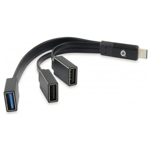 Hub usb tipo c conceptronic hubbies01b-MR2 Hub usb tipo c conceptronic hubbies01b