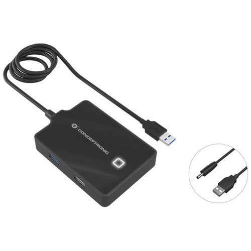 Hub usb 2.0 3.0 conceptronic hubbies10b-MR3 Hub usb 2.0 3.0 conceptronic hubbies10b