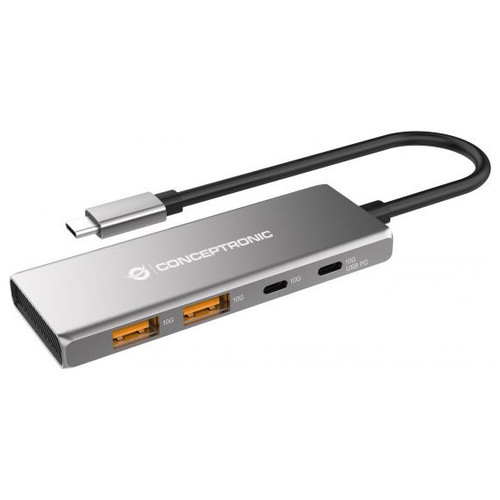 Hub usb tipo c conceptronic hubbies15g-MR6 Hub usb tipo c conceptronic hubbies15g