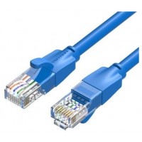 CABLE DE RED LATIGUILLO RJ45 UTP CAT6 AWG26 1 M AZUL VENTION (Espera 4 dias)