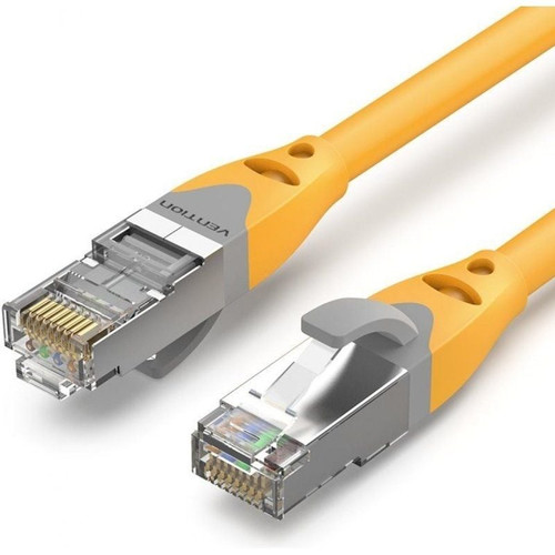 CABLE DE RED LATIGUILLO RJ45 CAT.6A SFTP AWG27 8 M AMARILLO VENTION (Espera 4 dias)-SX2 CABLE DE RED LATIGUILLO RJ45 CAT.6A SFTP AWG27 8 M AMARILLO VENTION (Espera 4 dias)