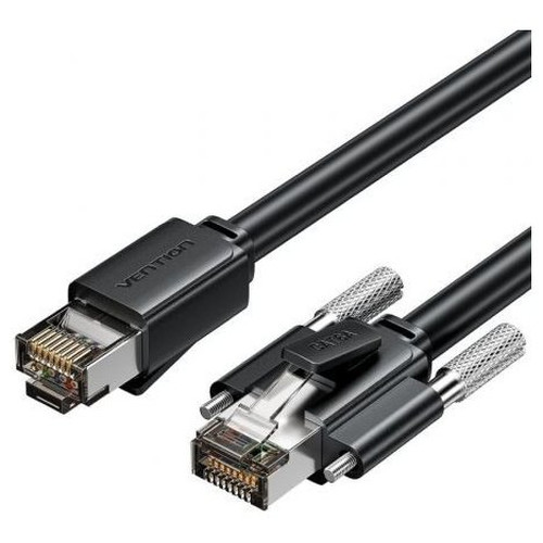CABLE DE RED LATIGUILLO RJ45 CAT.6 SFTP AWG26 5 M NEGRO VENTION (Espera 4 dias)-SX4 CABLE DE RED LATIGUILLO RJ45 CAT.6 SFTP AWG26 5 M NEGRO VENTION (Espera 4 dias)