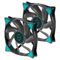 VENTILADOR 140X140 ICEBERG-THERMAL ICEGALE BLACK 2P