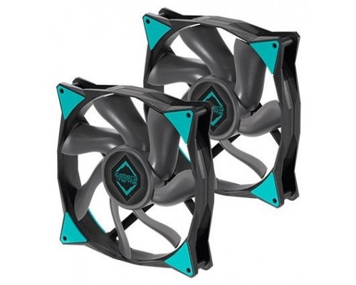 VENTILADOR 140X140 ICEBERG-THERMAL ICEGALE ARGB BLACK 2P