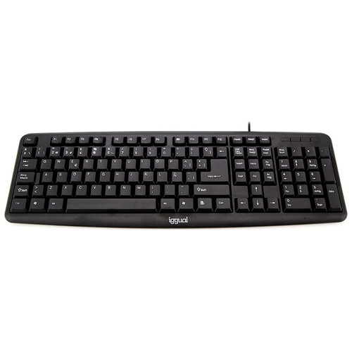iggual Teclado USB estándar CK-BASIC-105T negro-IA1 iggual Teclado USB estándar CK-BASIC-105T negro