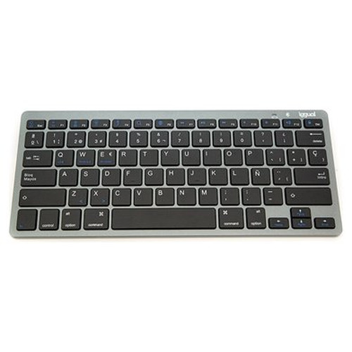 iggual Teclado Bluetooth Slim TKL-BT negro 2 canal-IA2 iggual Teclado Bluetooth Slim TKL-BT negro 2 canal