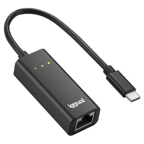 iggual Adaptador tipo C a RJ45 Gigabit 1000Mbps-IA2 iggual Adaptador tipo C a RJ45 Gigabit 1000Mbps