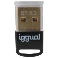 iggual Adaptador USB 2.0 mini Bluetooth 5.3