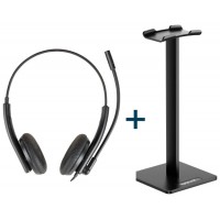 iggual Kit auriculares ENC3030 + soporte SA22